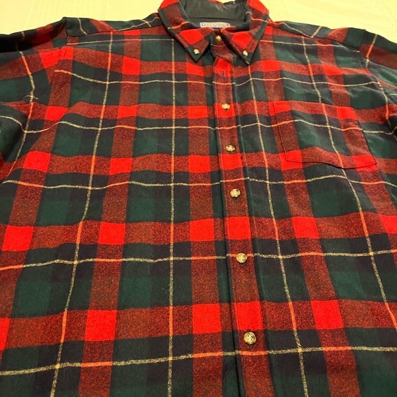 Vintage Mens Pendleton Button-up - 100% Virgin Wool/Auth Kilgore Tartan - sz XL - Picture 4 of 6